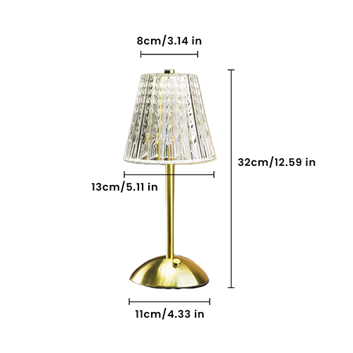 Majestic Portable Rechargeable LED Table Lamp