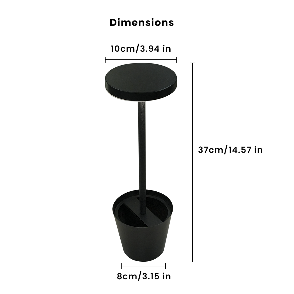 Corby Portable Rechargeable LED Table Lamp