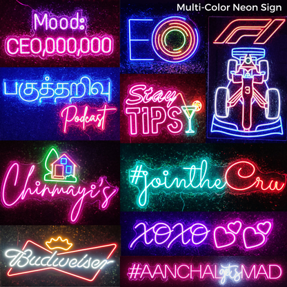 GEN1 Custom Neon Sign Light | Eco Neon Sign