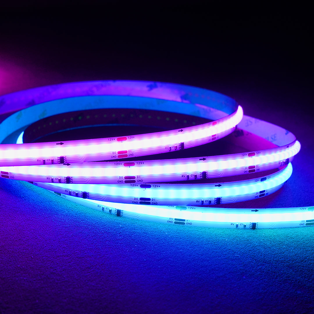 RGBIC COB Addressable LED Strip Light 5m Kit