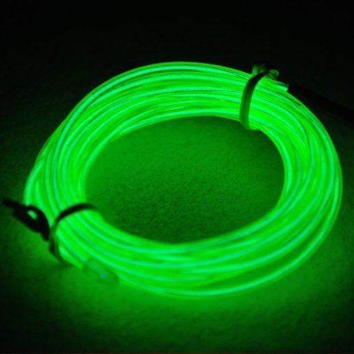 Neon Electroluminescent EL Wire Lights | 2AA Battery Operated