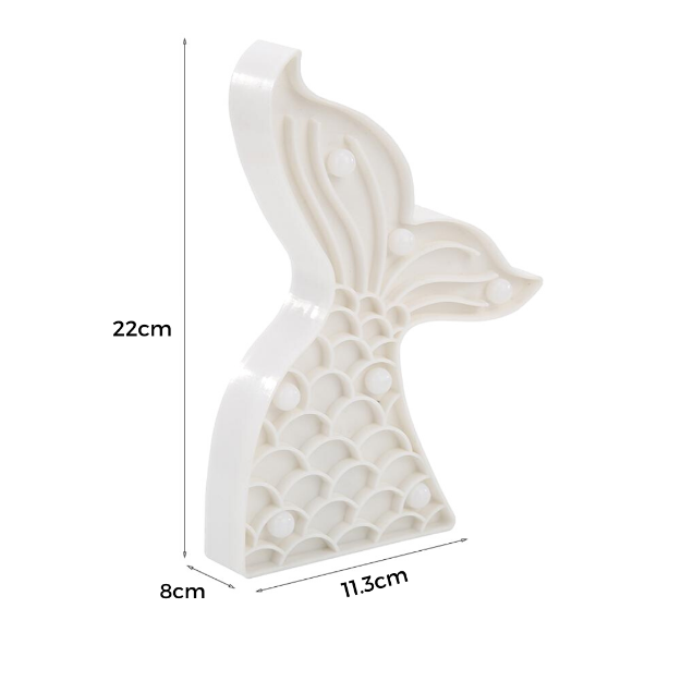 Marquee Light - Mermaid Tail Shape