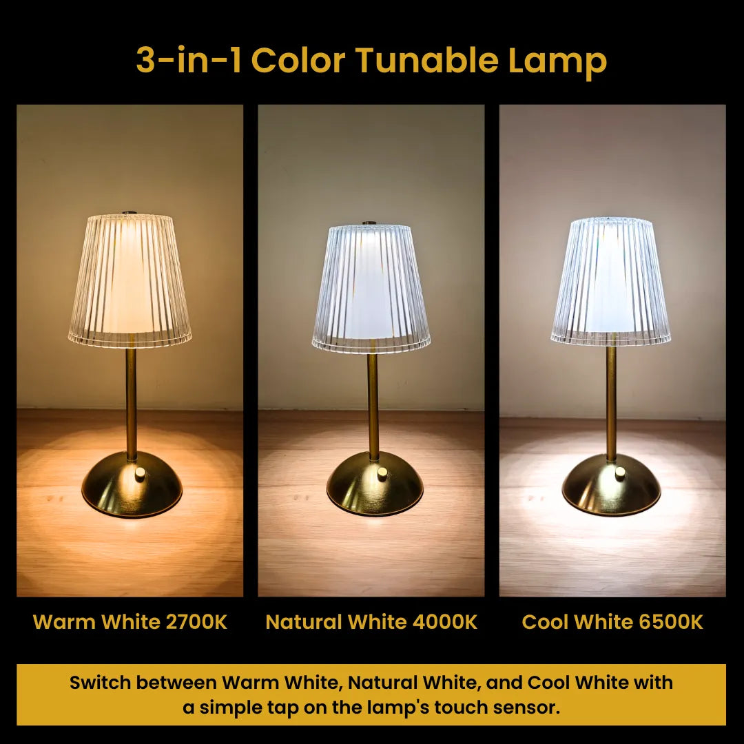 Empire Portable Rechargeable LED Table Lamp
