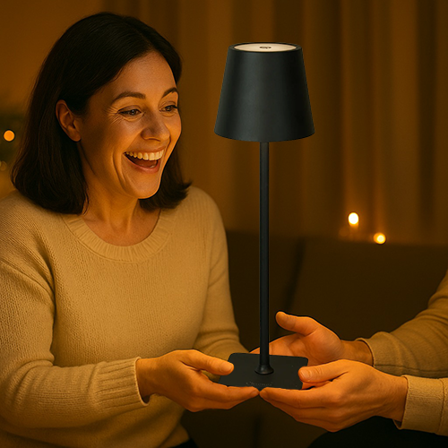 Conic Portable Cordless LED Table Lamp