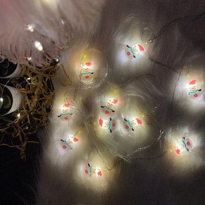 Snowman String Lights | Warm White
