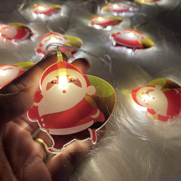 Santa String Lights | Warm White