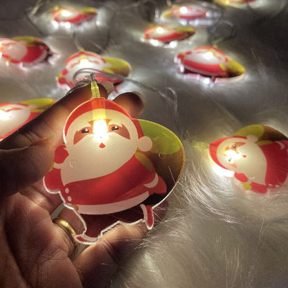 Santa String Lights | Warm White
