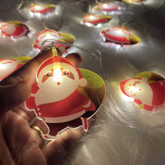 Santa String Lights | Warm White