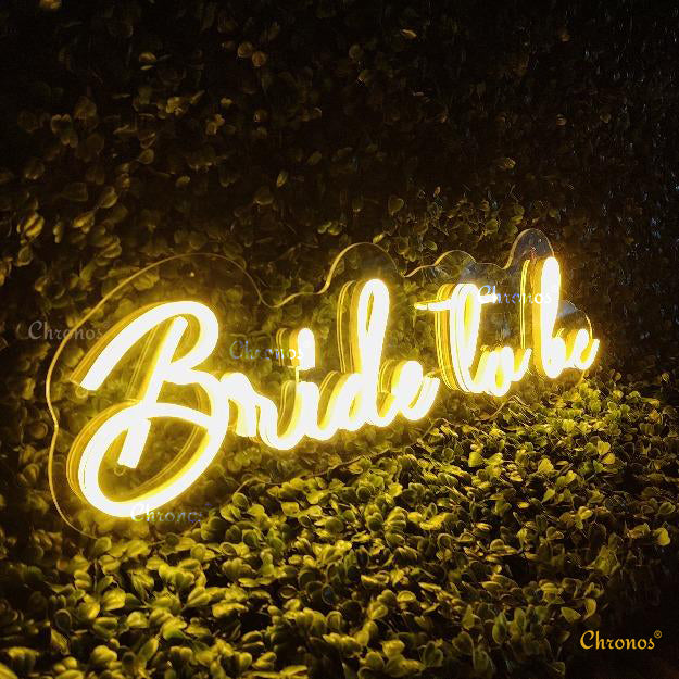 Bride To Be Neon Sign Light