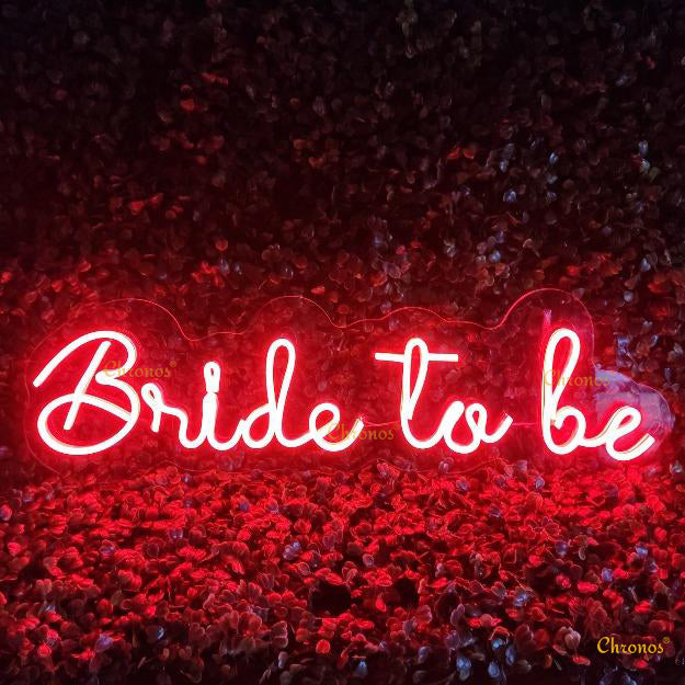 Bride To Be Neon Sign Light