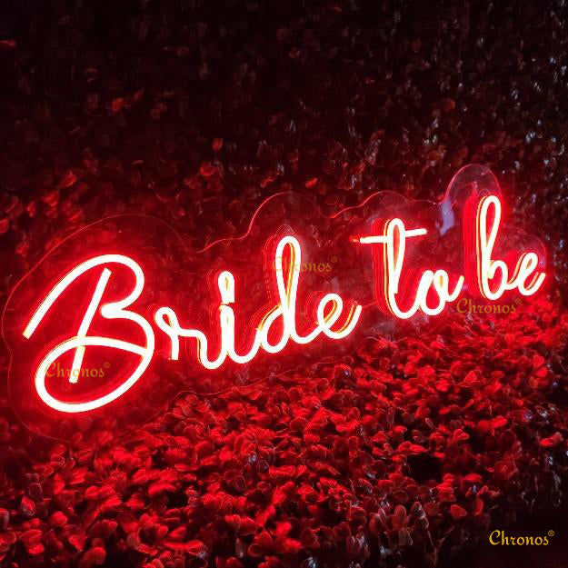 Bride To Be Neon Sign Light