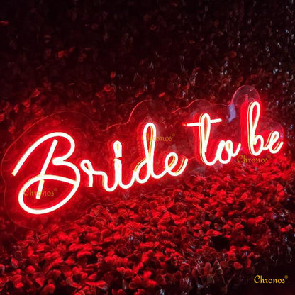 Bride To Be Neon Sign Light