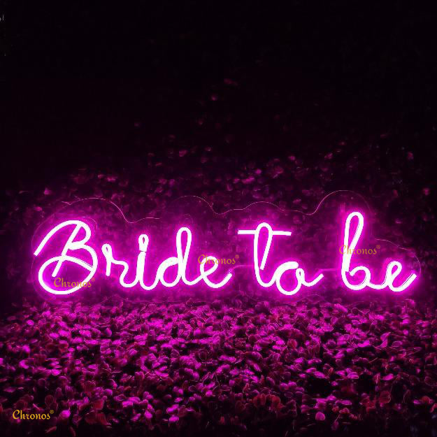 Bride To Be Neon Sign Light