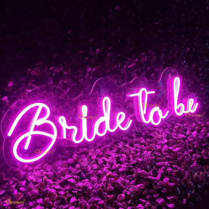 Bride To Be Neon Sign Light