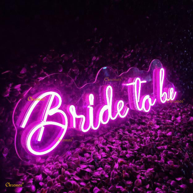 Bride To Be Neon Sign Light