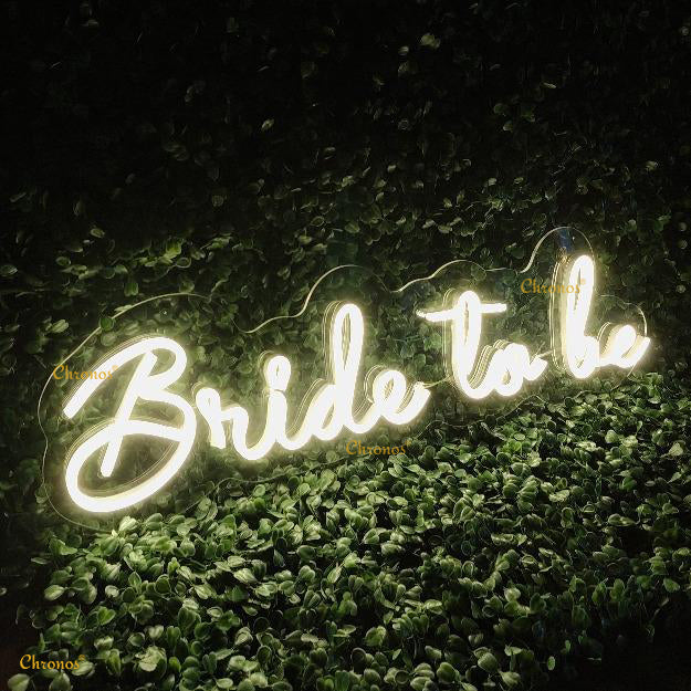 Bride To Be Neon Sign Light
