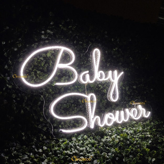 Mini Baby Shower Neon Sign Light