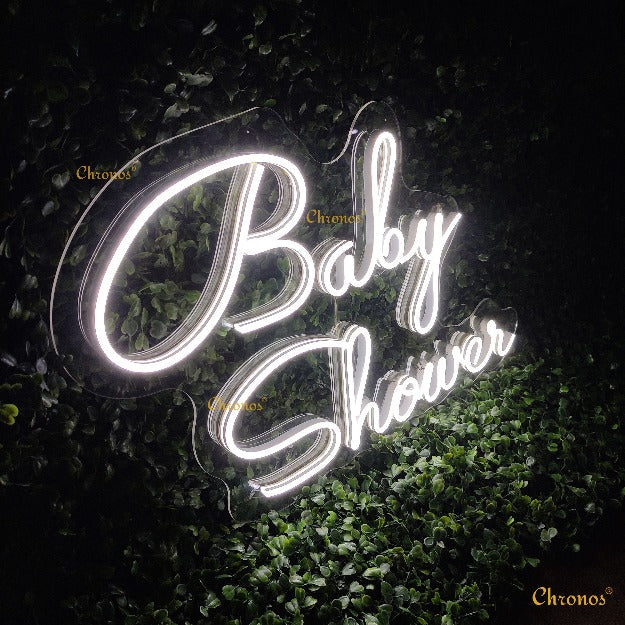 Mini Baby Shower Neon Sign Light