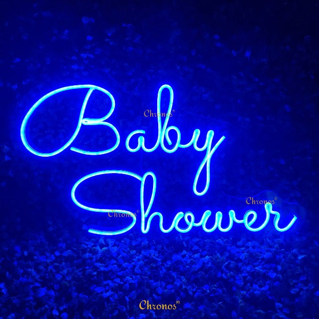 Mini Baby Shower Neon Sign Light