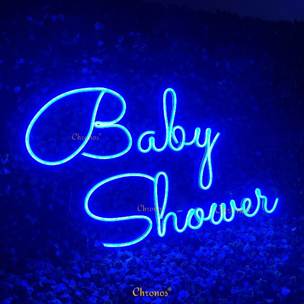 Mini Baby Shower Neon Sign Light