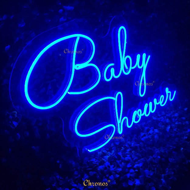 Mini Baby Shower Neon Sign Light