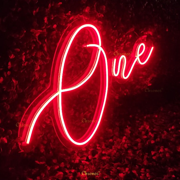 One Neon Sign Light