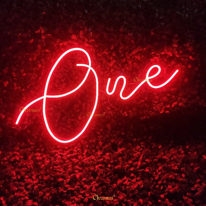 One Neon Sign Light