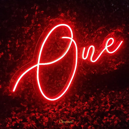 One Neon Sign Light