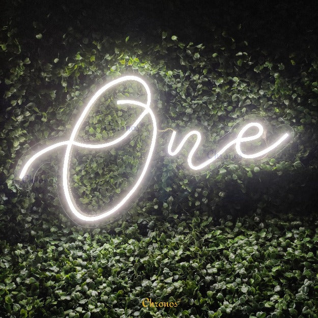 One Neon Sign Light