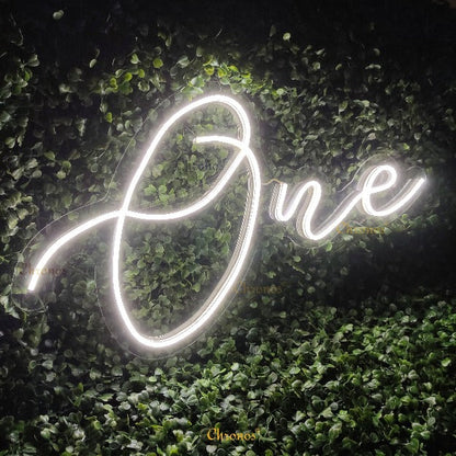One Neon Sign Light
