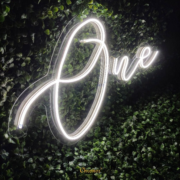 One Neon Sign Light