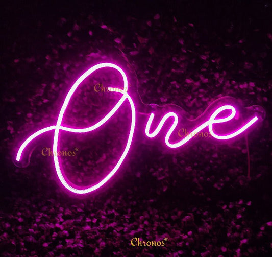 One Neon Sign Light