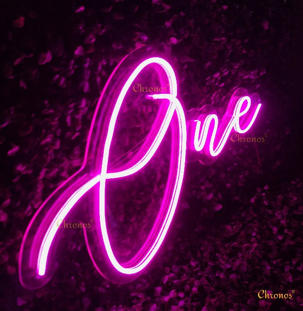 One Neon Sign Light