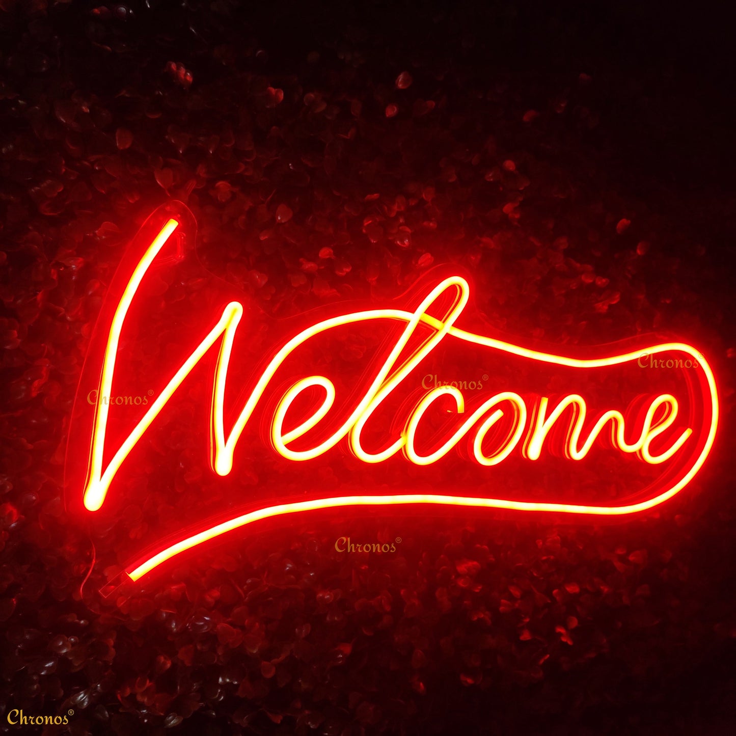 Welcome Neon Sign Light