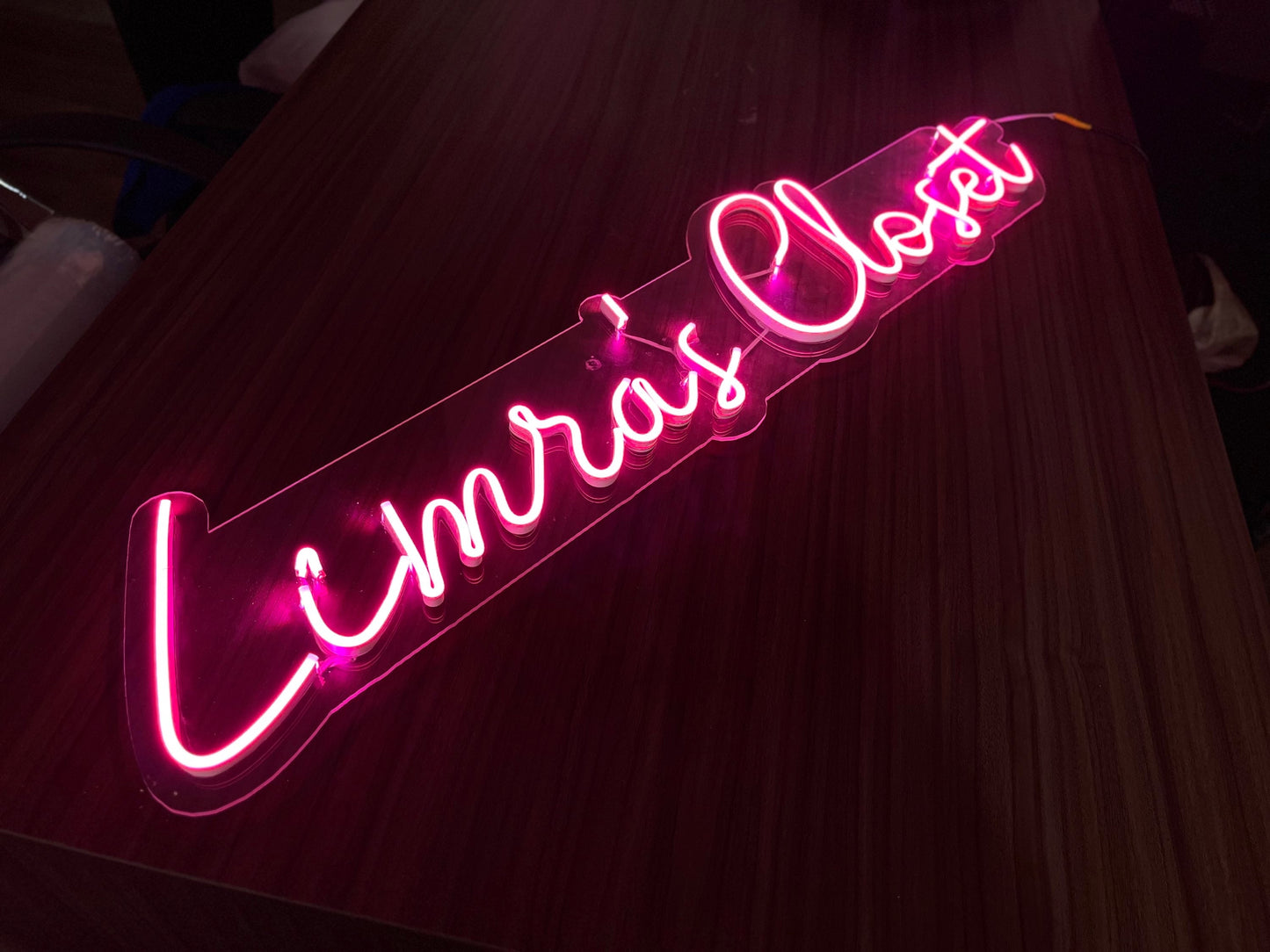 Custom Neon Light Board