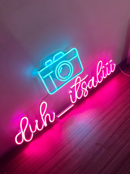 Custom Neon Light Board