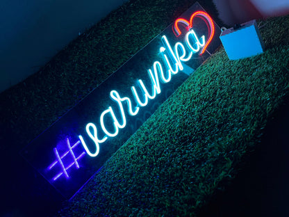 Custom Wedding Neon Light