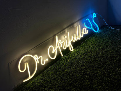 Custom Neon Light Board