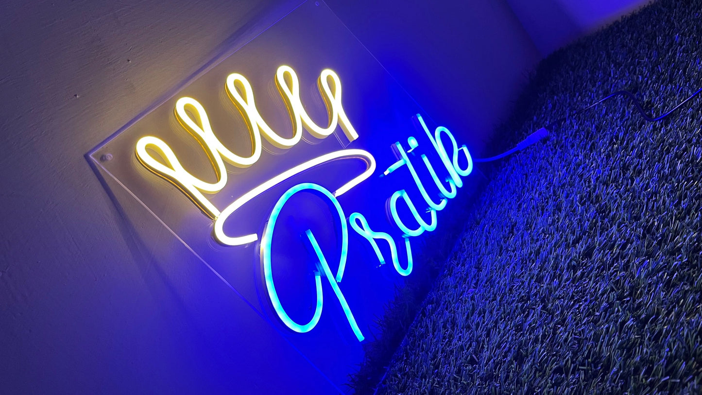 Custom Neon Light Board