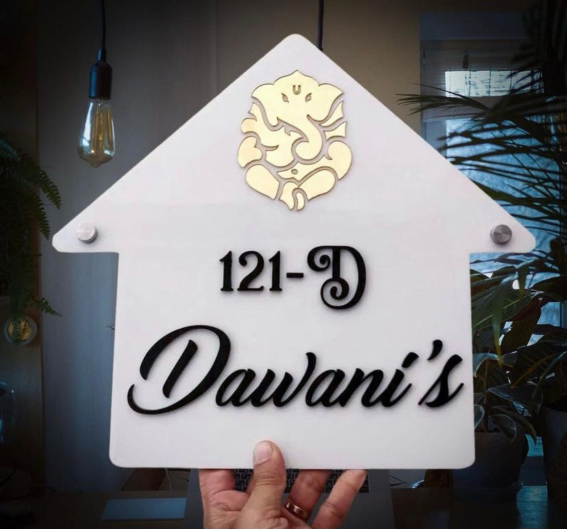 House Name plate