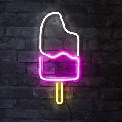 Ice Candy Neon Sign Light Wall Hanging | USB Operated