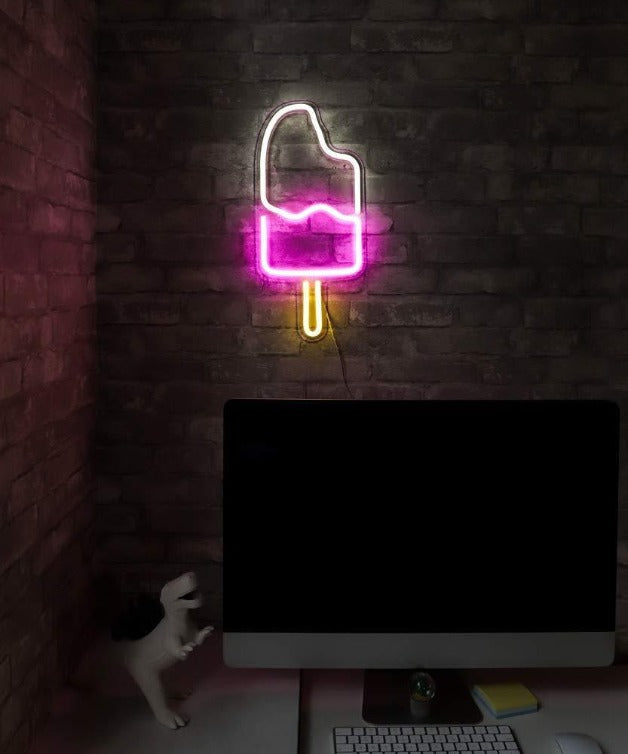 Ice Candy Neon Sign Light Wall Hanging | USB Operated