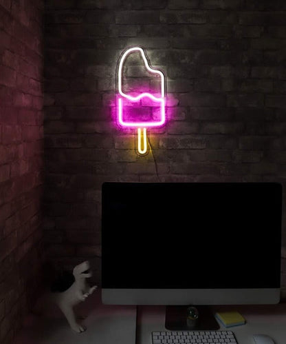 Ice Candy Neon Sign Light Wall Hanging | USB Operated