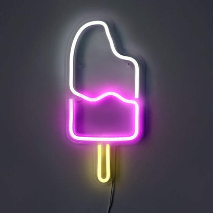 Ice Candy Neon Sign Light Wall Hanging | USB Operated