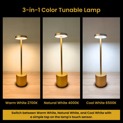 Luminis Cordless LED Portable Table Lamp