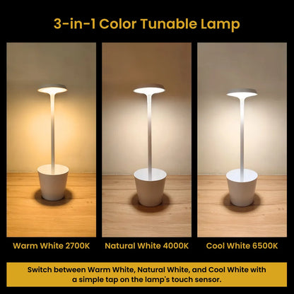 Lunasta Portable Rechargeable LED Table Lamp