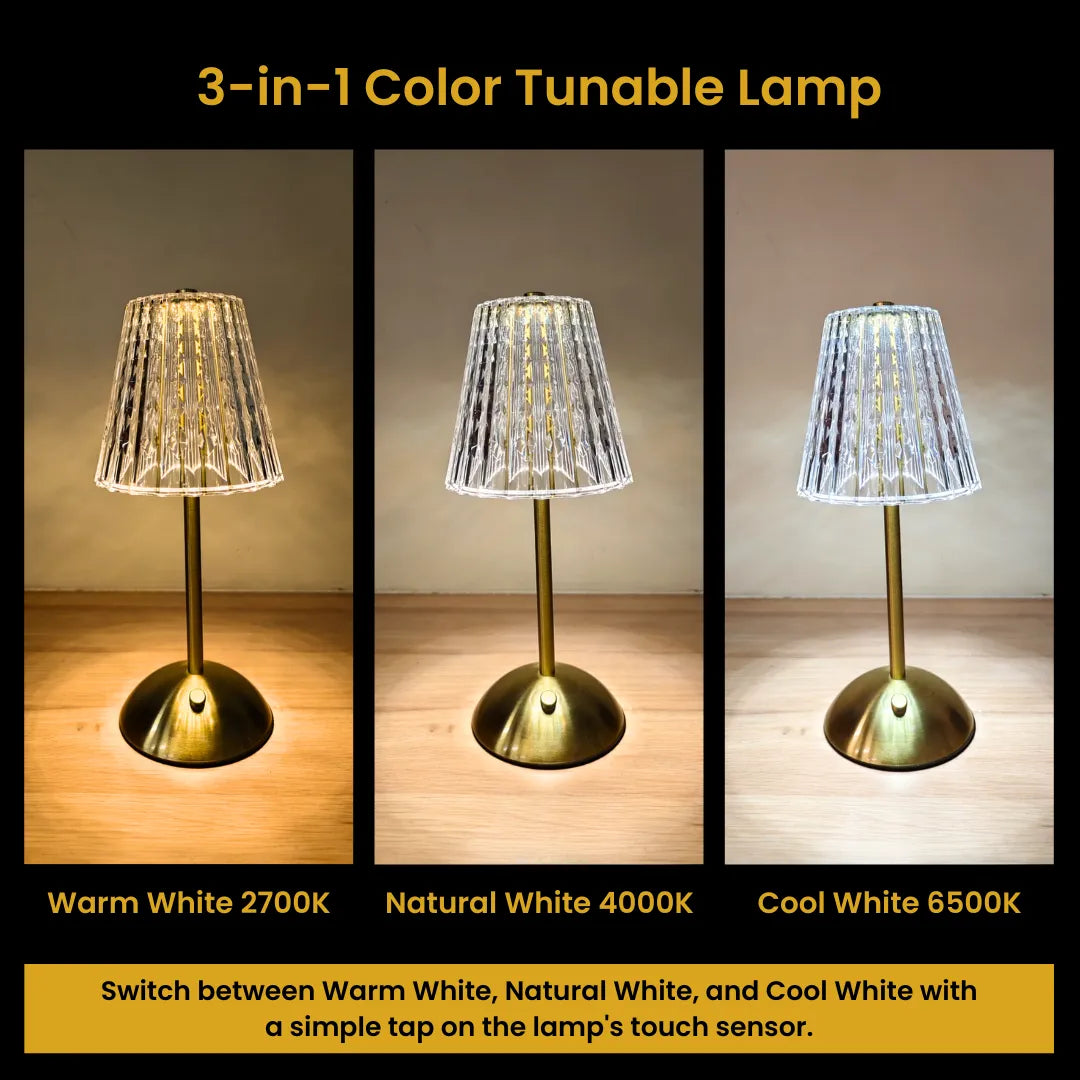 Majestic Portable Rechargeable LED Table Lamp