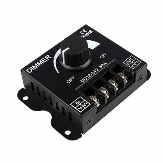 LED Dimmer with Manual Knob DC12-24V 30A