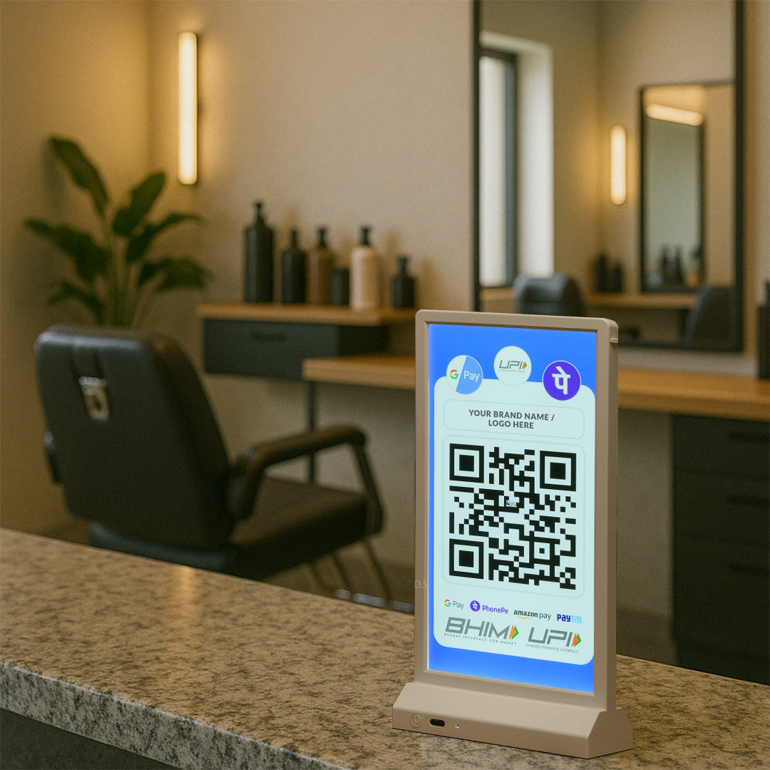 Rechargeable Dual-Sided LED Light Box | Tabletop Sign Board for Restaurants, Bars & Retail Stores – A4/A5/A6, White