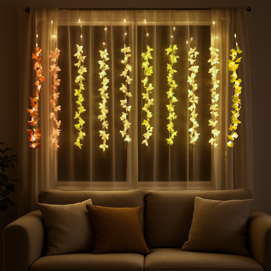 Mogra Flower Curtain Lights